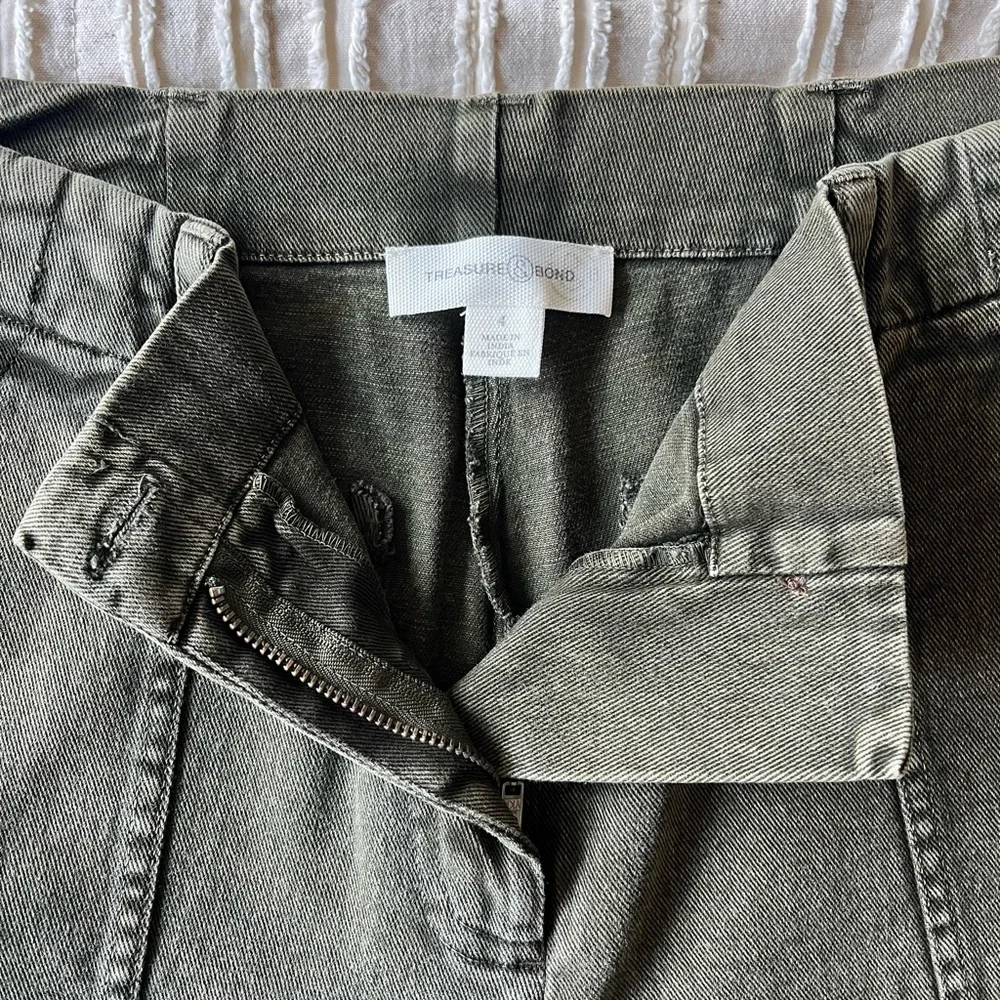 Treasure & Bond Stretch Cotton Cargo Pants - Picture 4 of 7